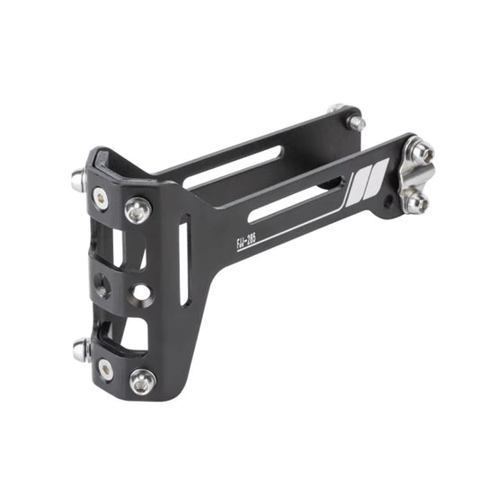 PROMEND FJJ-285 Water Bottle Cage Conversion Mount Aluminum Bicycle Cushion Dual Cup Holder Mounting Adapter, Frosted Black, Colorful
