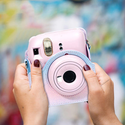 Colorful Starry Sky Camera Protection Bag For Fujifilm Instax Mini 12