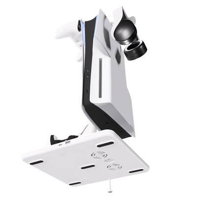For PS5 Slim iplay Multifunctional Cooling Stand with Dual Controller Charging Station Headset Holder and 6 Game Card Storage, HBP-537