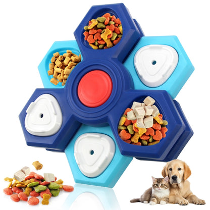 Rotating Puzzle Pet Toys Dog Foraging Training Slow Food Tray, Double Layer, Three Layer, Four Layer