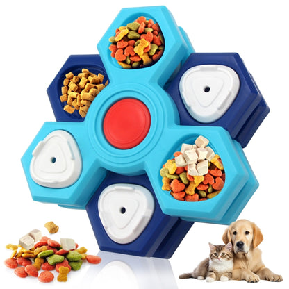 Rotating Puzzle Pet Toys Dog Foraging Training Slow Food Tray, Double Layer, Three Layer, Four Layer