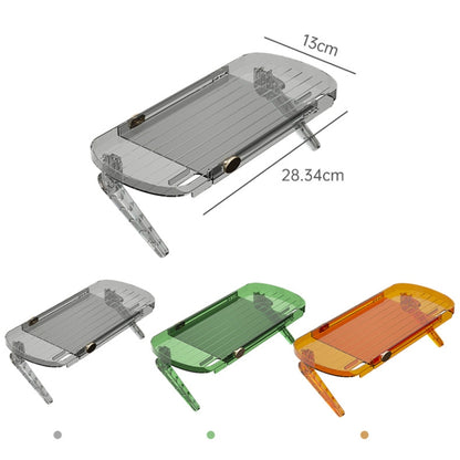 No Punching TV Set-top Box Adjustable Storage Shelf Monitor Computer Screen Holder Router Hanger