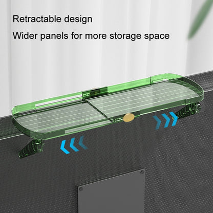 No Punching TV Set-top Box Adjustable Storage Shelf Monitor Computer Screen Holder Router Hanger