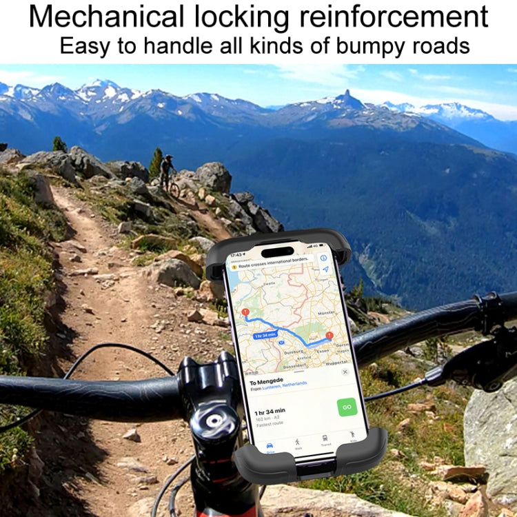 Upper And Lower Linkage Motorcycle Mountain Bike Riding Navigation Bracket, YYS-610