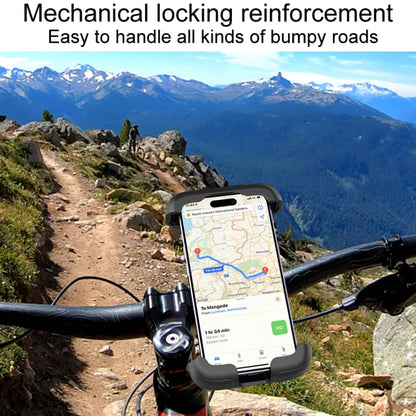 Upper And Lower Linkage Motorcycle Mountain Bike Riding Navigation Bracket, YYS-610