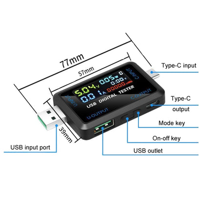 6527-Q Multifunctional Digital Voltage And Current Meter Portable Capacity Tester, 6527-Q