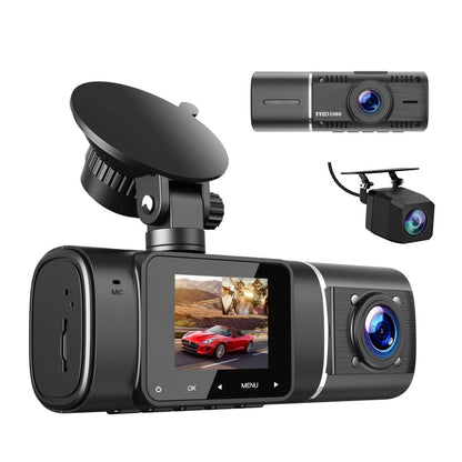 HD Car Recorder, Dual Recording Front 1080+Internal 1080, J02