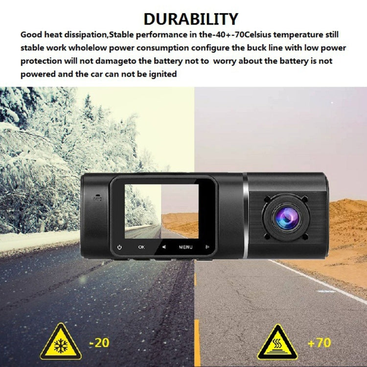 HD Car Recorder, Dual Recording Front 1080+Internal 1080, J02