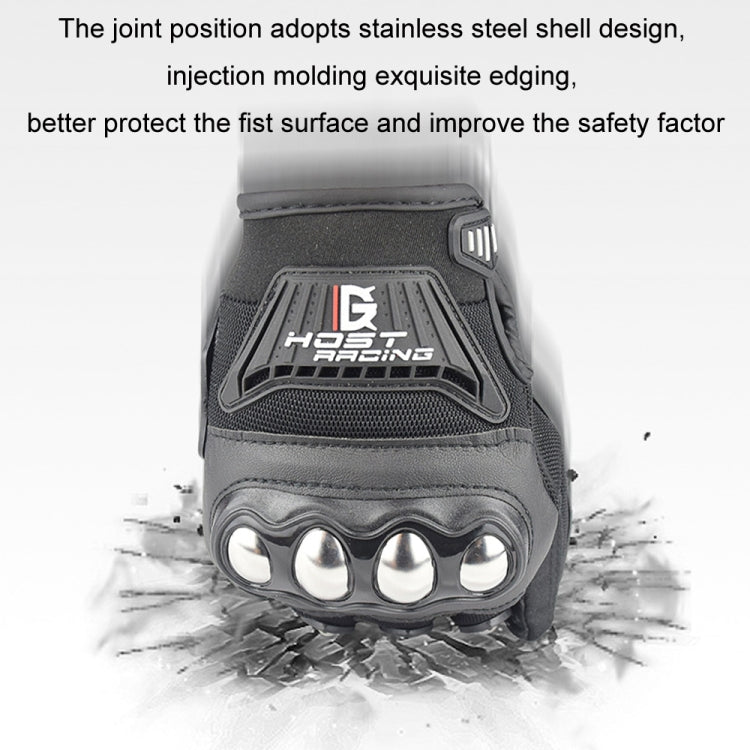 GHOST RACING Motorcycle Riding Anti-fall Breathable Gloves, XXL