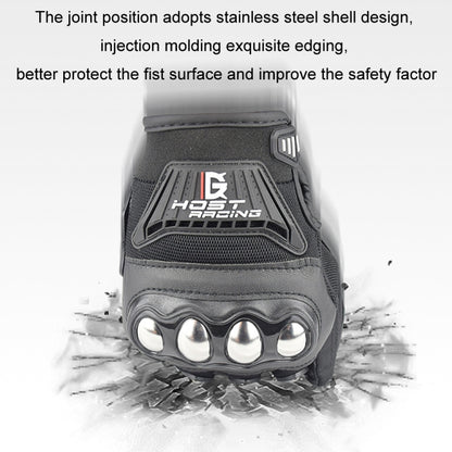 GHOST RACING Motorcycle Riding Anti-fall Breathable Gloves, XXL