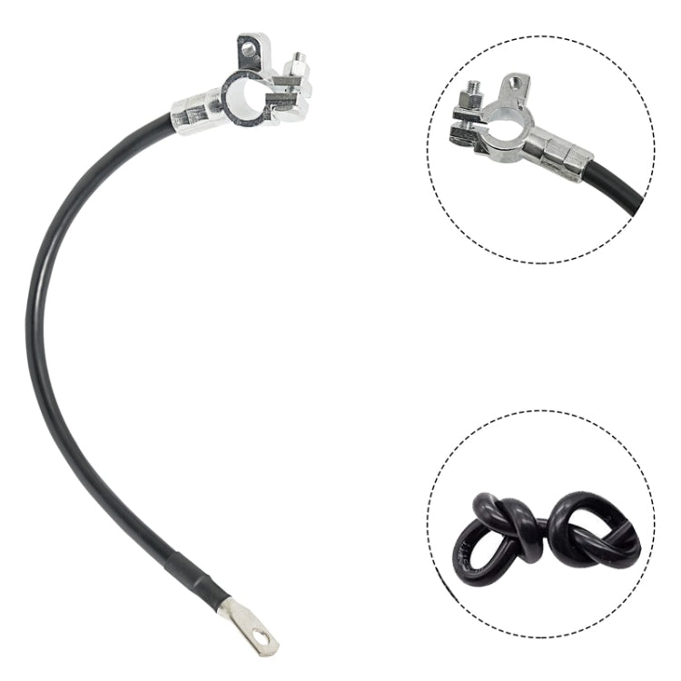 Automotive Replacement Negative Battery Cable Electrical Connection Accessories, 2AWG