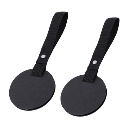 2pcs Concealed Car Seatback Leather Storage Hooks