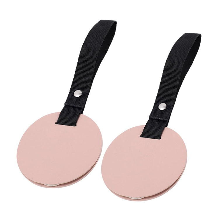 2pcs Concealed Car Seatback Leather Storage Hooks