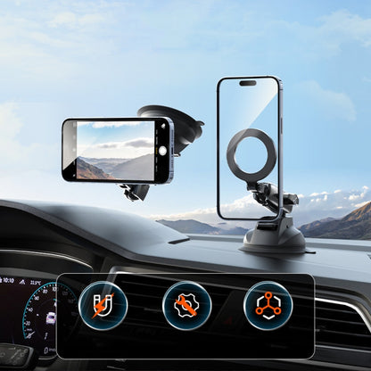 TELESIN Magnetic Suction Car Phone Mount 360 Degree Rotation Phone Holder, TELESIN Magnetic Holder
