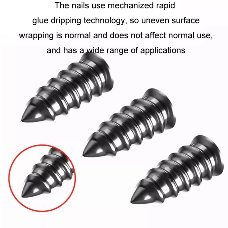 Electric Motorcycle Vacuum Tire Repair Nails, 5pcs Small + Screwdriver, 5pcs Large + Screwdriver, 5pcs Small + 5pcs Large+ Screwdriver, 10pcs Small + Screwdriver, 10pcs Large + Screwdriver, 10pcs Small + 10pcs Large+ Screwdriver, 15pcs Small + Screwdri...