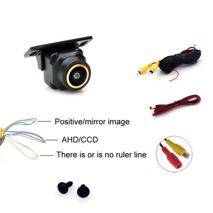 AHD1080P Car Universal HD Night Vision Rear View Reversing Three-Control Fisheye Camera, AHD720P Panoramic, AHD720P Plug-in, AHD720P Straw Hat, AHD1080P Panoramic Gold Edge Interpolation, AHD1080P Plug-in Gold Edge Interpolation