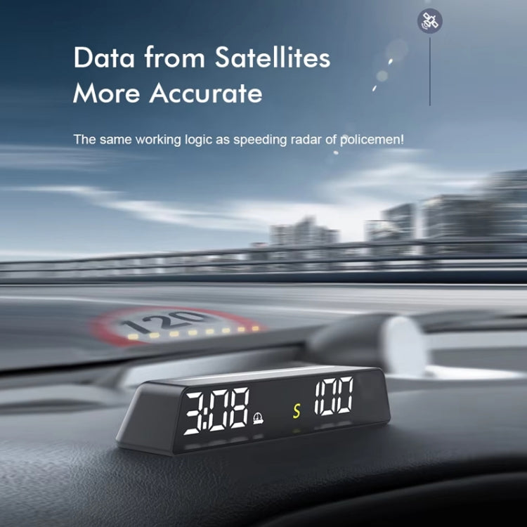 Head-up Display USB Powered High-definition Vehicle Code Altitude Meter