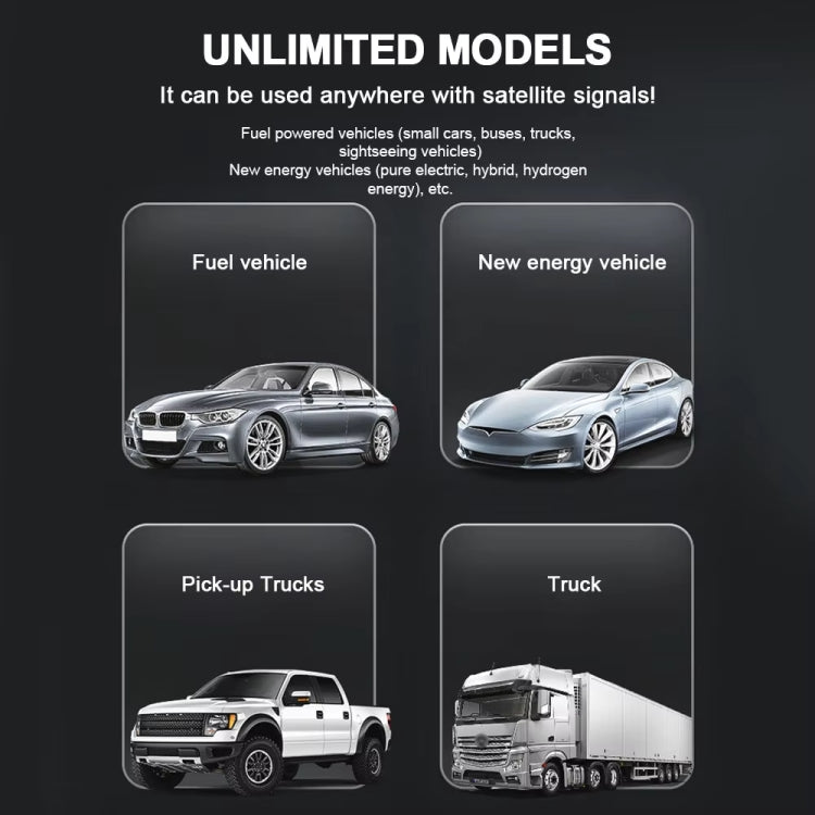 Head-up Display USB Powered Car GPS Altitude Meter