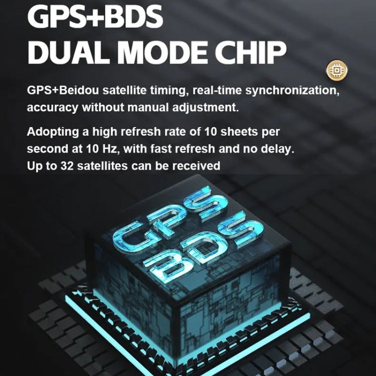 Head-up Display USB Powered Car GPS Altitude Meter