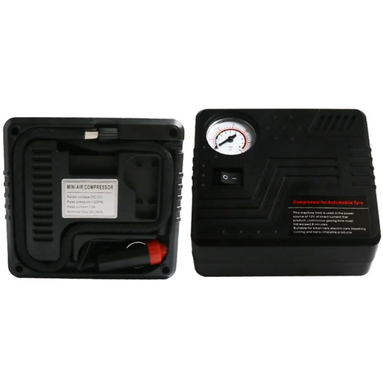 Car Tire Air Pump 12V Metal Electric Tire Pressure Gauge