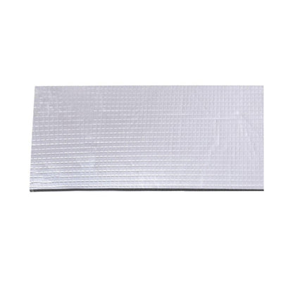 Car Thick Aluminum Foil Hood Heat And Sound Insulation Pad, 250x180x5mm, 250x180x10mm, 400x250x5mm, 400x250x10mm