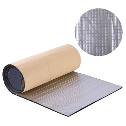 Car Thick Aluminum Foil Hood Heat And Sound Insulation Pad, 250x180x5mm, 250x180x10mm, 400x250x5mm, 400x250x10mm