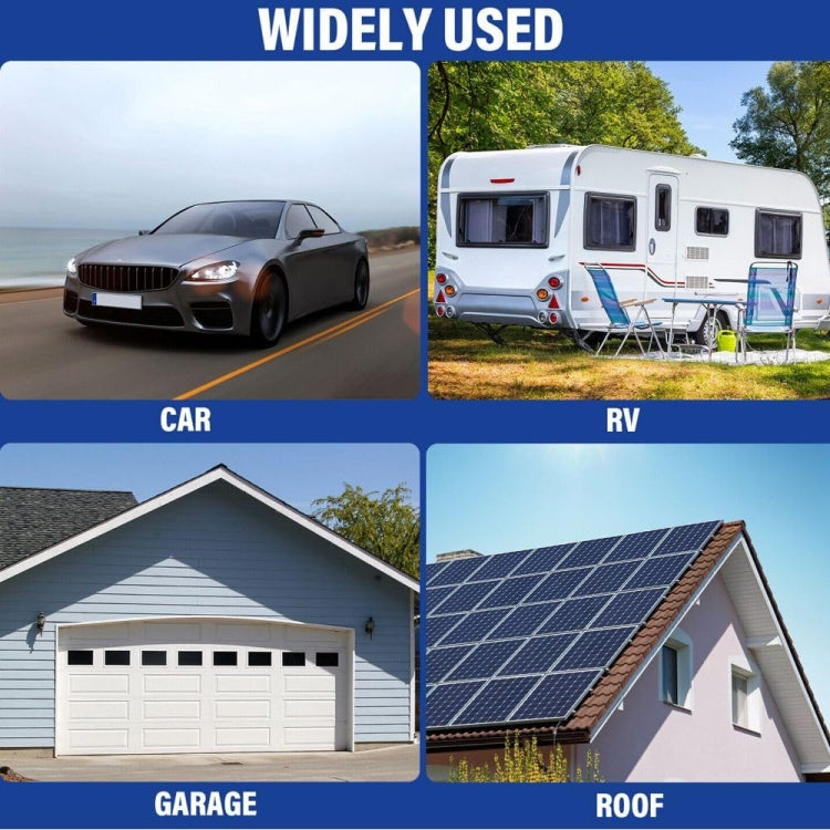 Car Thick Aluminum Foil Hood Heat And Sound Insulation Pad, 250x180x5mm, 250x180x10mm, 400x250x5mm, 400x250x10mm