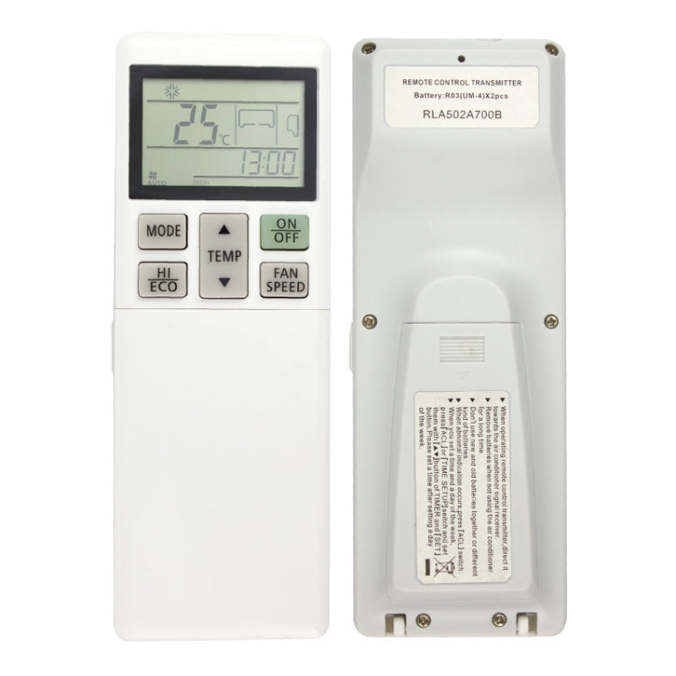 For Mitsubishi RLA502A700B Air Conditioner Remote Control, RLA502A700B