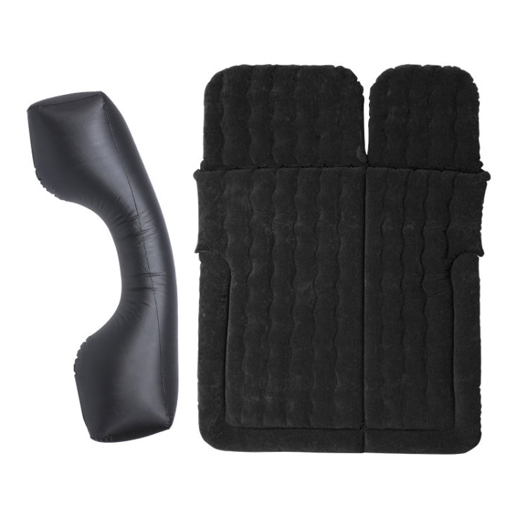 Inflatable Mattress For Car Travel SUV Rear Seat/Trunk, Black, Beige, Gray, Black Dual-purpose Long Pier, Beige Dual-purpose Long Pier, Gray Dual-purpose Long Pier, Black Dual-purpose Square Pier, Beige Dual-purpose Square Pier