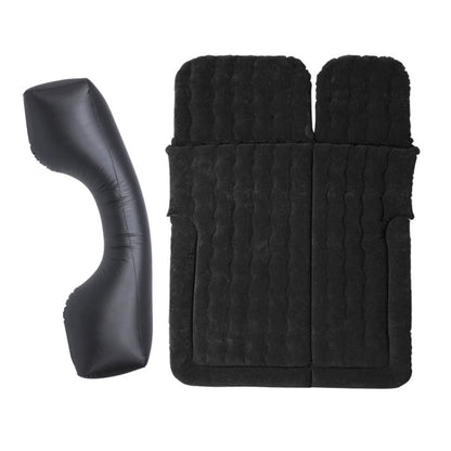 Inflatable Mattress For Car Travel SUV Rear Seat/Trunk, Black, Beige, Gray, Black Dual-purpose Long Pier, Beige Dual-purpose Long Pier, Gray Dual-purpose Long Pier, Black Dual-purpose Square Pier, Beige Dual-purpose Square Pier