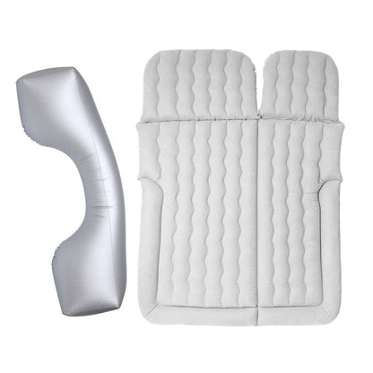 Inflatable Mattress For Car Travel SUV Rear Seat/Trunk, Black, Beige, Gray, Black Dual-purpose Long Pier, Beige Dual-purpose Long Pier, Gray Dual-purpose Long Pier, Black Dual-purpose Square Pier, Beige Dual-purpose Square Pier