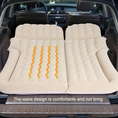 Inflatable Mattress For Car Travel SUV Rear Seat/Trunk, Black, Beige, Gray, Black Dual-purpose Long Pier, Beige Dual-purpose Long Pier, Gray Dual-purpose Long Pier, Black Dual-purpose Square Pier, Beige Dual-purpose Square Pier
