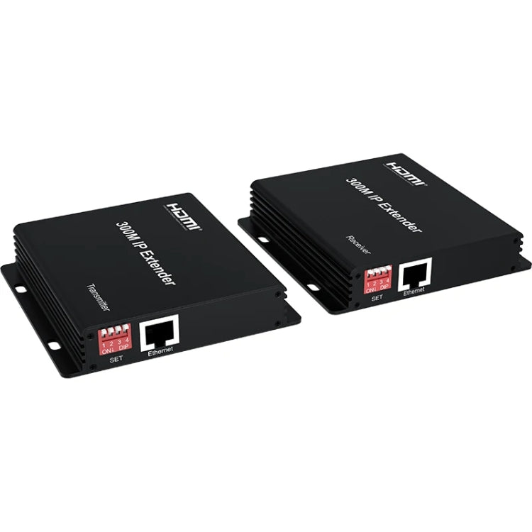 300m IP HDMI Extender HD Video Transmission, Transmitter + Receiver, US Plug, UK Plug, EU Plug