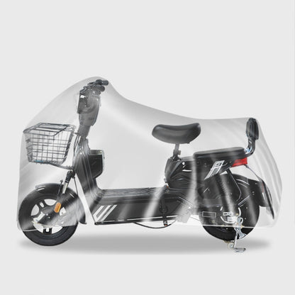 Disposable Transparent PE Film Rainproof Dustproof Motorcycle Scooter Cover, 200x120cm, 230x120cm, 260x120cm