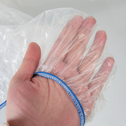 Disposable Transparent PE Film Rainproof Dustproof Motorcycle Scooter Cover, 200x120cm, 230x120cm, 260x120cm