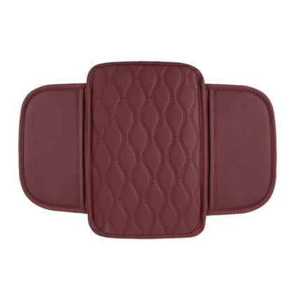 Car Armrest Box Leather Storage Heightening Pad