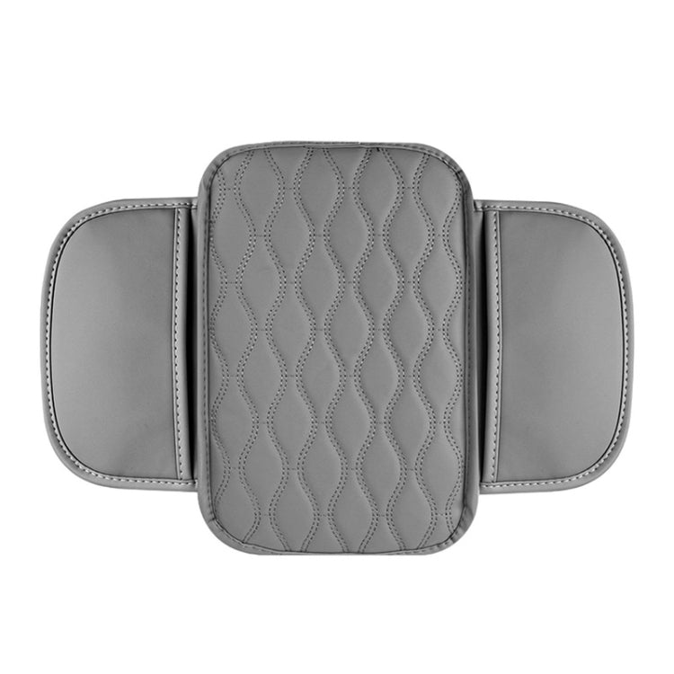 Car Armrest Box Leather Storage Heightening Pad