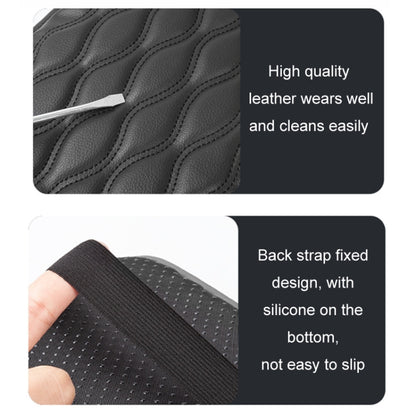 Car Armrest Box Leather Storage Heightening Pad