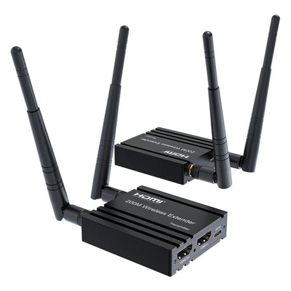 200m Wireless HDMI Extender Signal Amplifier, Transmitter+Receiver, 200M