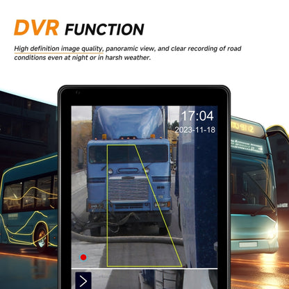 10.36 inch Wired HD 1 Drag 1 Blind Zone Monitor Universal AHD Reversing Kit, Right, Left