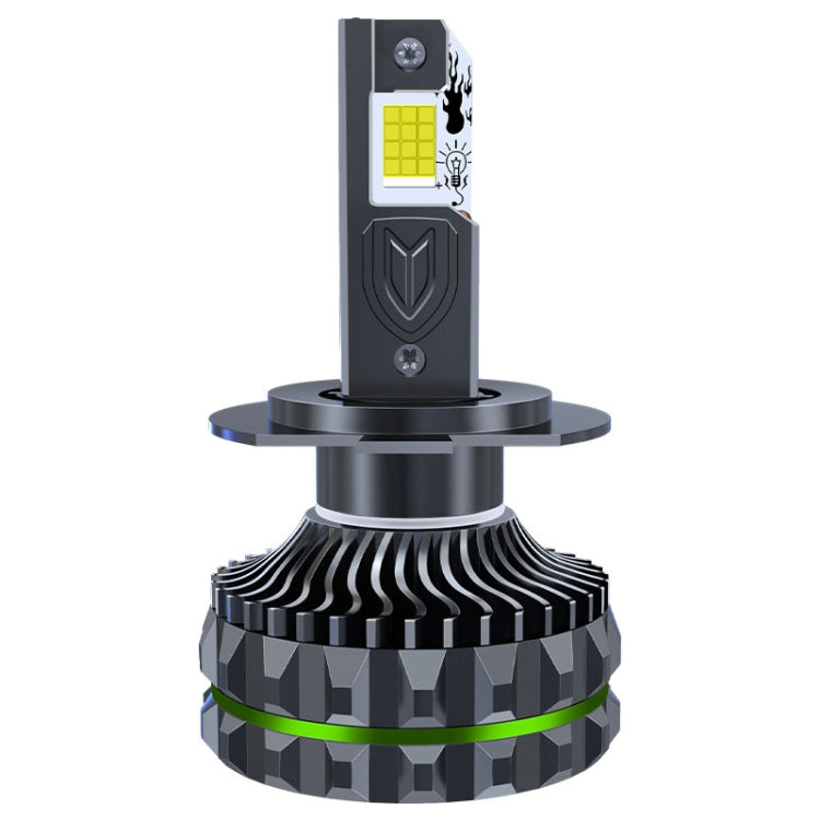 Pair 150W Four Copper Tube 24 LED Spotlight Car Headlight, H7