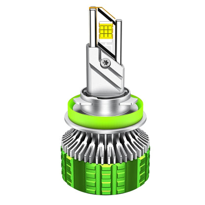 Pair 100W LED Double Copper Tube Aluminum Alloy Waterproof Car Headlight, 9005, 9006, 9012, H1, H4, H7, H11