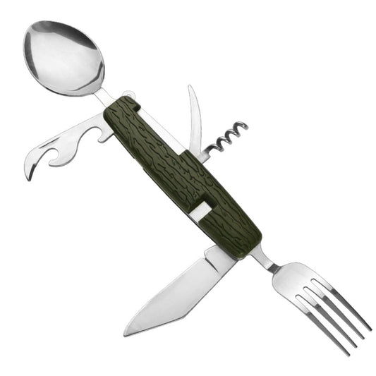 6-Opening Multifunctional Outdoor Camping Detachable Folding Tableware