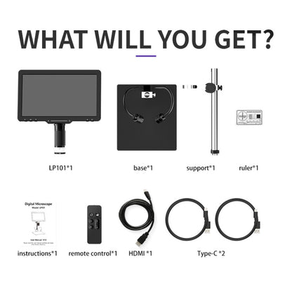 10.1 Inch Screen Repair Digital Electron Microscope