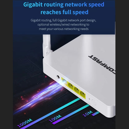 COMFAST CF-WR630AX 3000Mbps Dual-Band WiFi6 MESH Router 4x5dBi Antenna, US Plug, EU Plug, UK Plug, AU Plug