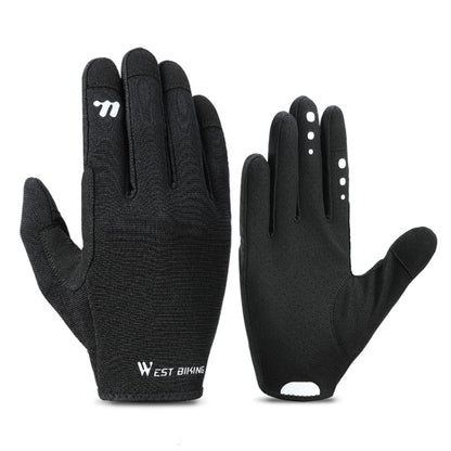 WEST BIKING Cycling Anti-slip Breathable Touch Screen Gloves, M, L, XL, XXL