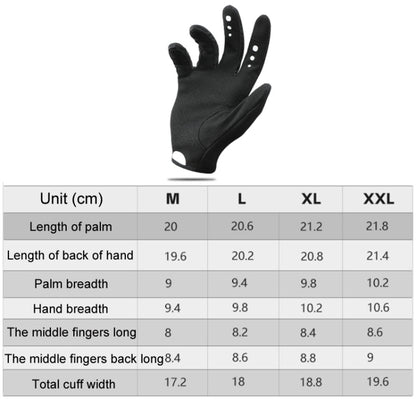 WEST BIKING Cycling Anti-slip Breathable Touch Screen Gloves, M, L, XL, XXL