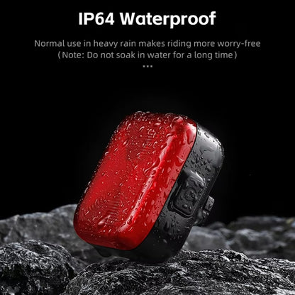WEST BIKING Bicycle Waterproof High-Brightness Night Riding Warning Taillight