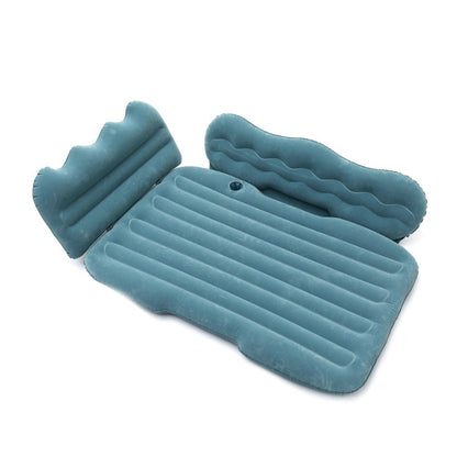 Car Inflatable Bed Multifunctional Outdoor Camping Sleeping Mat, Dark Green, Beige, Black, Gray, Red, Pink