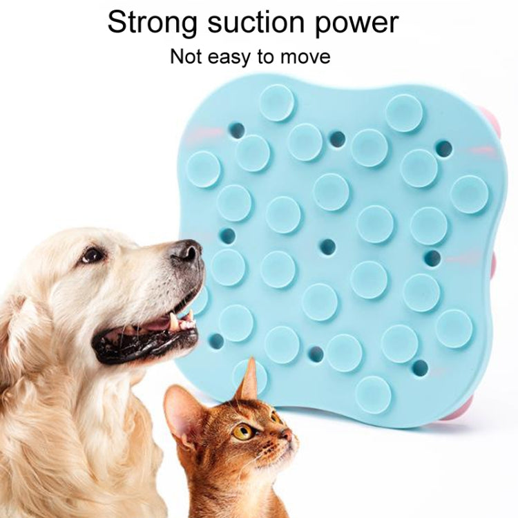 Portable Silicone Cats And Dogs Licking Bowl Multifunctional Anti-Choking Food Mat